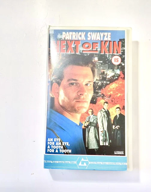 NEXT OF KIN Vhs Video Tape Vintage Patrick Swayze Guild Home Video 1989 ...