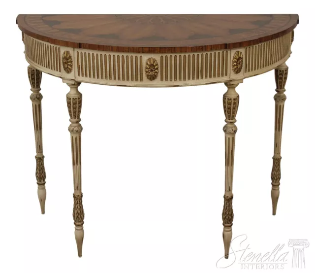 L59518EC: EJ VICTOR Adams Style Inlaid Console Table