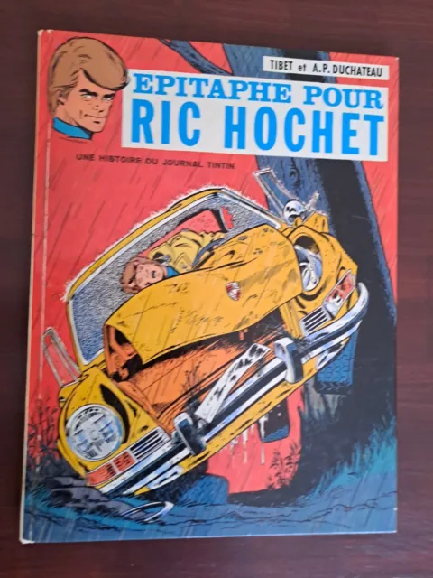 Bande dessinée RIC HOCHET / EPITAPHE POUR RIC HOCHET / EO / 1973