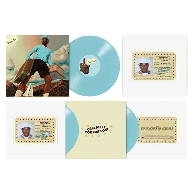 Tyler the creator call me if you get lost the estate sale 3lp blue