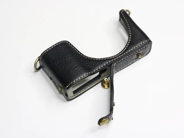 Leather Camera Protect Case For Ricoh GRIII GRII GR3 GR2 GRIIIX GR3X With Strap 5