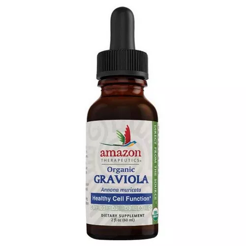 Graviola Teinture Organique Certifié 2 Fl OZ Par Amazon Therapeutic Laboratories