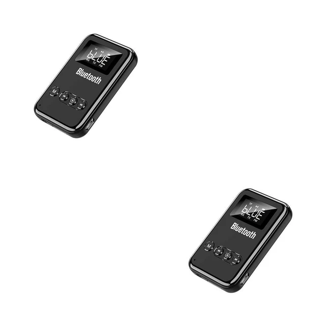 1/2/3 2-in-1 5.0 Audio Receiver Speaker Car Stereo LCD Screen Display Audio