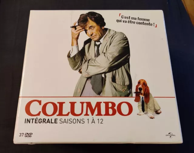 Columbo Coffret L'intégrale De La Serie Saisons 1 à 12 37 DVD Saison Version Fr