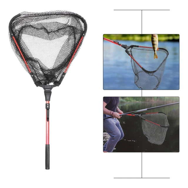 Trout Fishing Gear Fishing Landing Net Fishing Net Fishing Kayaks Handle