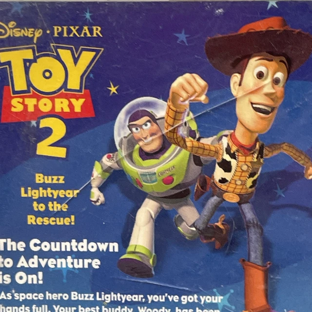 TOY STORY 2 Buzz Lightyear to the Rescue (Playstation 1, PS1) Disc