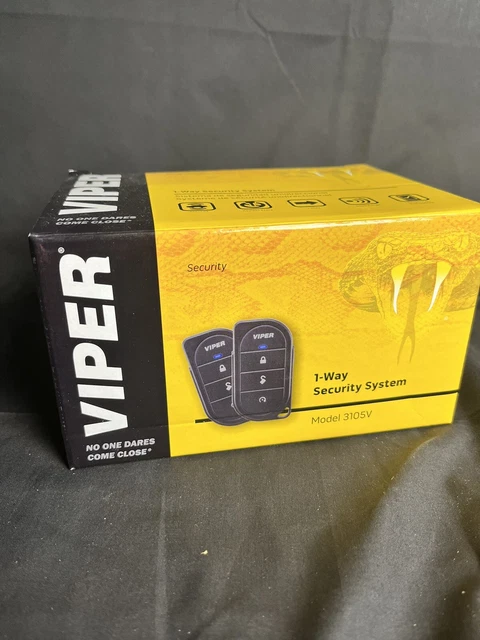 Viper 3105V Security System Keyless Entry Car Alarm With 2 Remotes Newest Model
