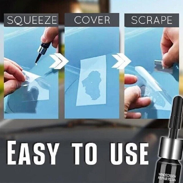 Car Window Cracks'Gone Glass Repair Recover Kit 2023
