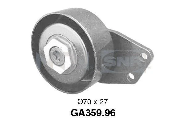 Galet Tendeur (Courroie D'accessoire) Citroën C15 Camionnette/Monospace 1.9 D