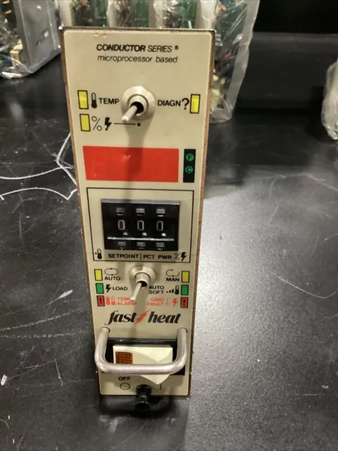 Fast Heat KM010000SAPlastic Process Temperature Controller Card #648H98FML