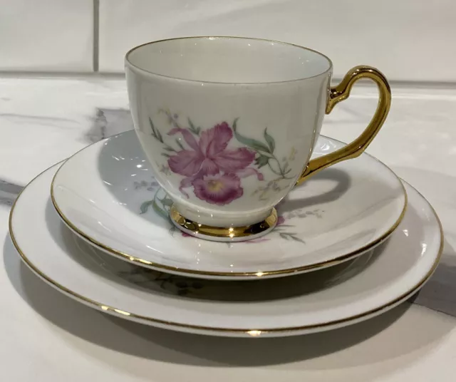 Vintage Tea Cup / Saucer / Plate Trio ~ Westminster China ~ Made In Australia