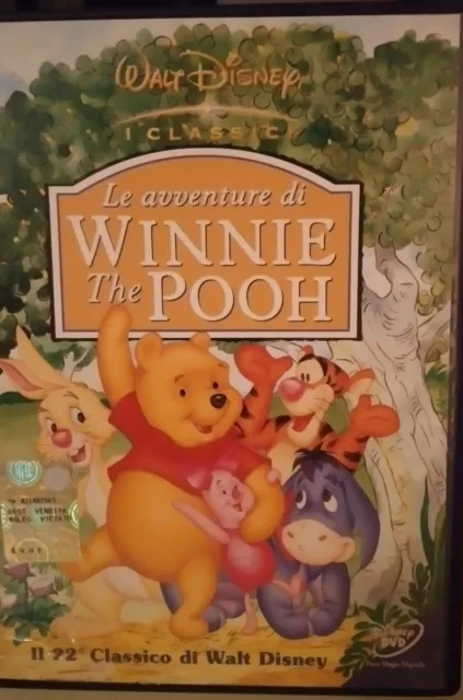 Dvd Walt Disney I Classici "Le Avventure di WINNIE The POOH" -