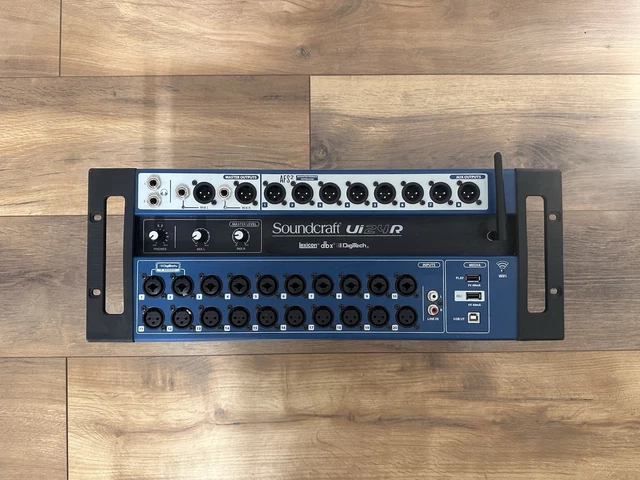 SOUNDCRAFT UI24R DIGITAL Rack Mixer 24-Channel - Tested and Working £ ...
