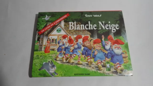 LIVRE ANCIEN POUR ENFANT A SYSTÈME pop up hemma blanche 'neige et les sept  nain