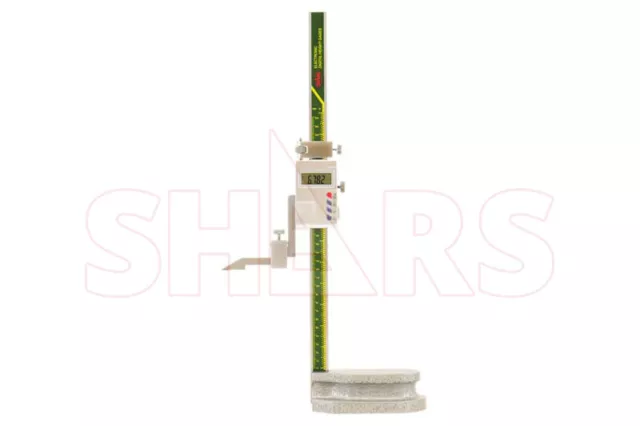 Shars 12'' 300Mm Digital Electronic Inch Metric Height Gage New R]