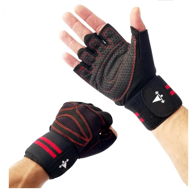 LTrevFit Sports Gloves For Workout Gym Cross Strength Training Pull Ups Bar Xfit