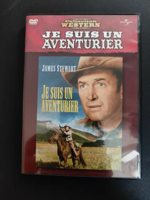 DVD western , je suis un aventurier, James Stewart t17
