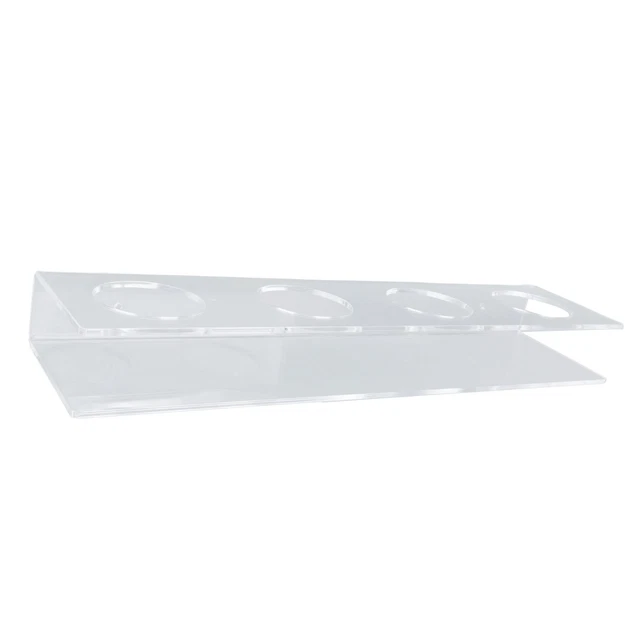 Clear Acrylic Lightsaber Rack Wall Mount Vertical Stand For Swords
