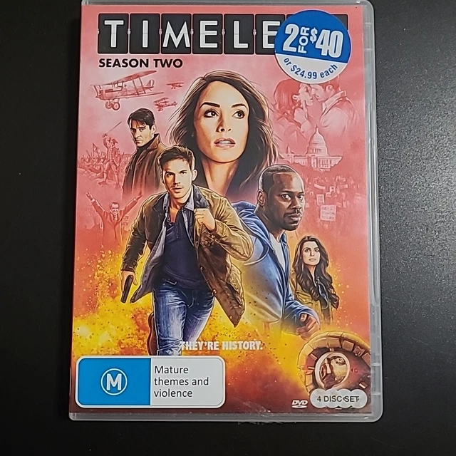 TIMELESS SEASON (DVD, 2017) PicClick AU