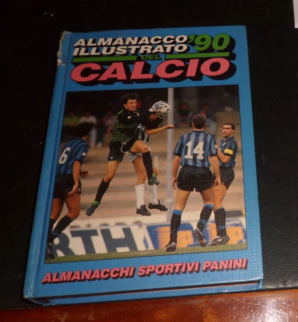 Almanacco illustrato del calcio 1990 - Cover: Walter Zenga (Inter) Ottimo
