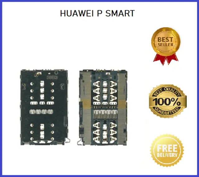 For Huawei P Smart Sim SD Card Reader Holder Socket Slot - UK Seller