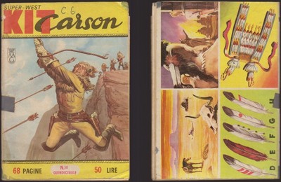 Raccolta Kit Carson n°2 Super West Editrice Dardo 1956 suppl 