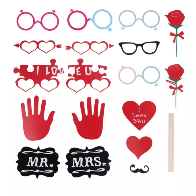 Wedding Photo Props for Reception & Engagement Rings Bachelorette