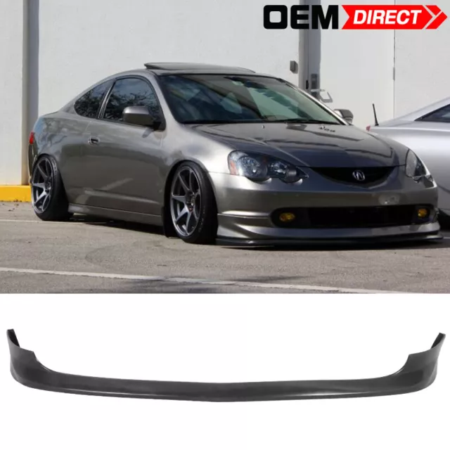 Fits 02-04 Acura RSX DC5 Type A Unpainted Front Bumper Lip Spoiler Splitter PU