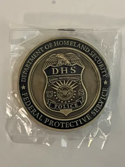 US Immigration and Customs Enforcement - ICE Federal Protective Service Coin