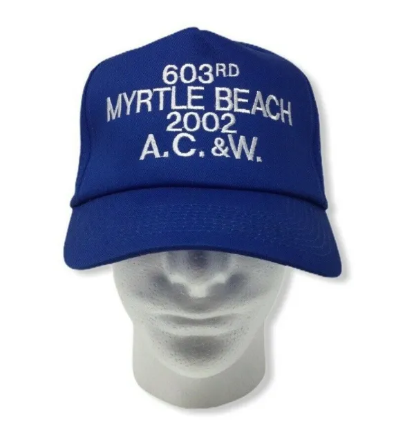 USAF 603rd A.C.& W. (Aircraft Control and Warning) Myrtle Beach 2002 Reunion Hat