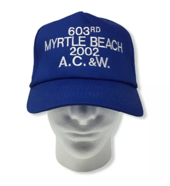 USAF 603rd A.C.& W. (Aircraft Control and Warning) Myrtle Beach 2002 Reunion Hat