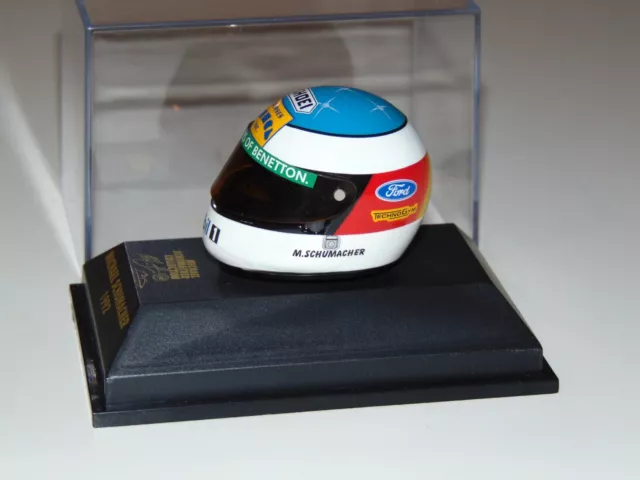 Helmet  Schumacher  Benetton 1992 - F1 1/8 True Scale / Spark - minichamps