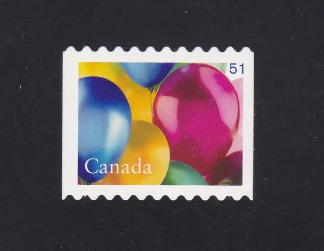 Canada Stamp 2146i "Birthday" DIE CUT MNH 2006