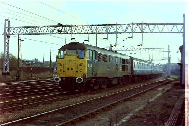 35MM RAILWAY COLOUR Negative Class 31 418 at Longport £1.95 - PicClick UK