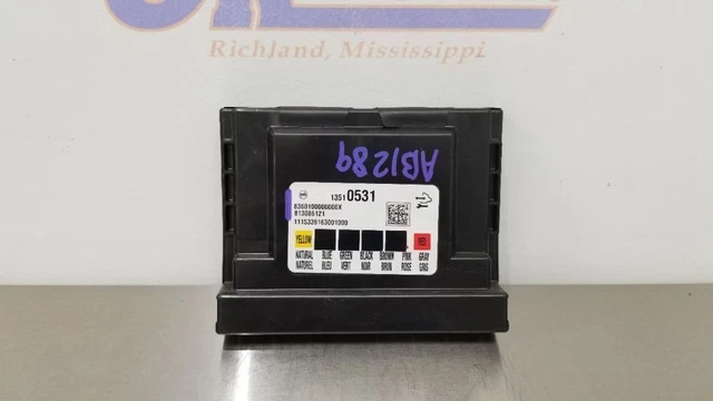 16 CHEVY SILVERADO 1500 Bcm Body Control Module 5.3L 13510531 $63.75 ...