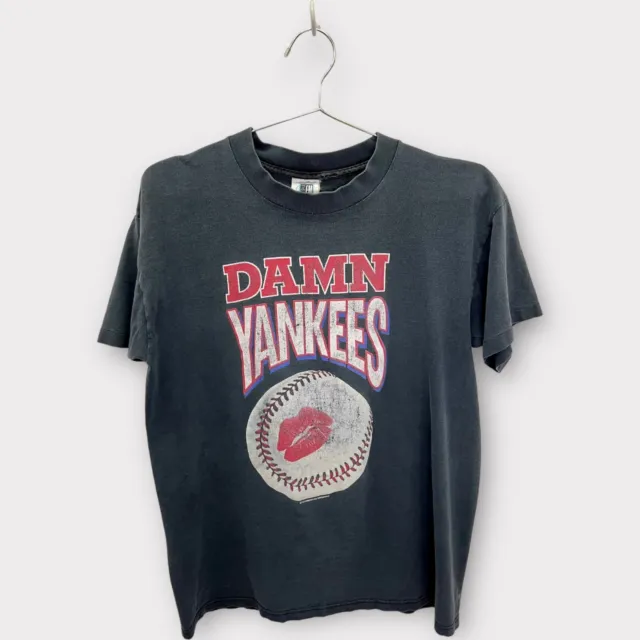Vintage Late 90's Damn Yankees The Homerun Promo Tee Single Stitched Gem Tag L