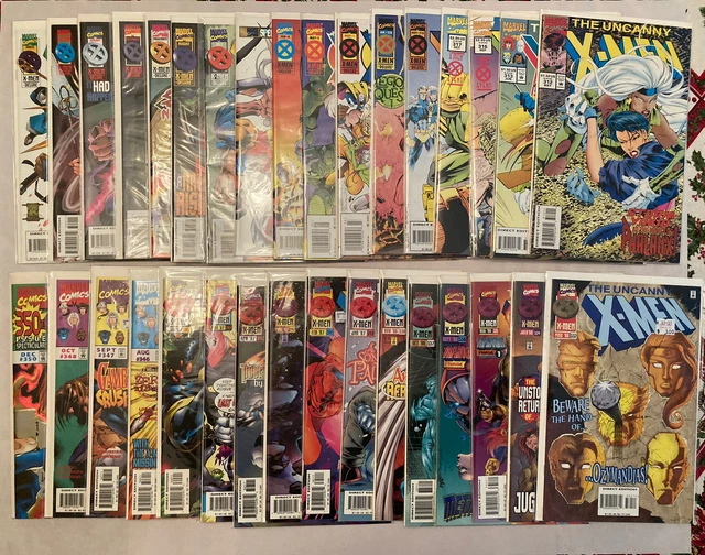 Uncanny X-Men Joe Madureira Run.  29 Comic Book Lot 90’s Marvel.  All NM/VF