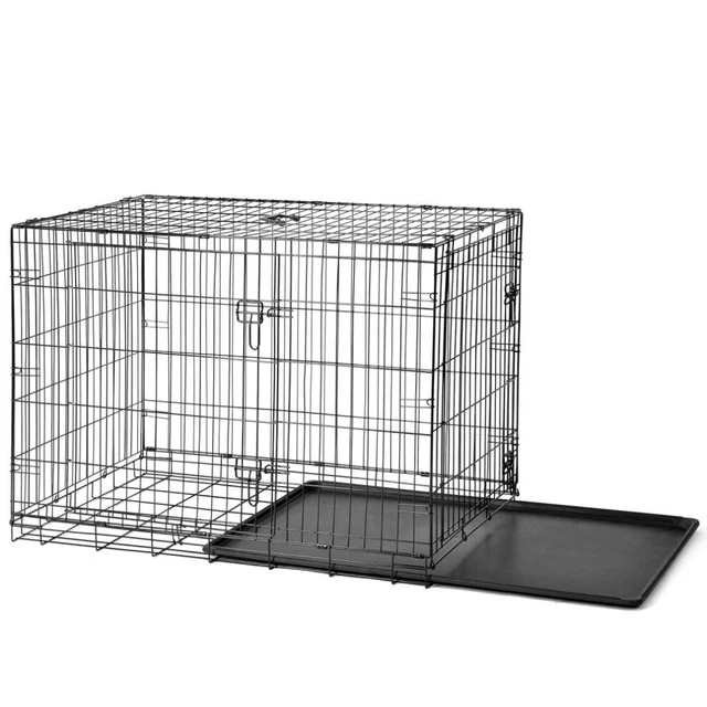 30" Dog Cage Puppy Pet Crate Carrier Medium Metal UK. 2