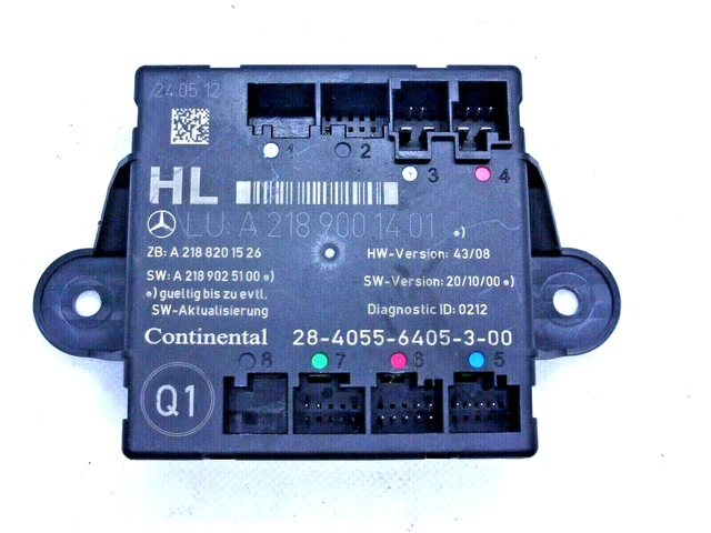 Module Commande Porte Avant Gauche Mercedes W212 - A2129004202
