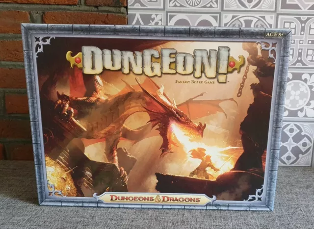 DUNGEON! Fantasy Board Game Wizards of The Coast D&D - 100% Complete