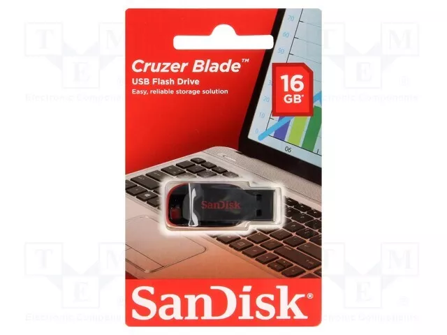 1 pieza, Pendrive SDCZ50-016G-B35/E2UK