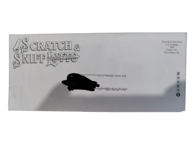 MSCHF Scratch and Sniff Lottery Lotto IN HAND. SOLD OUT! 💵🤑