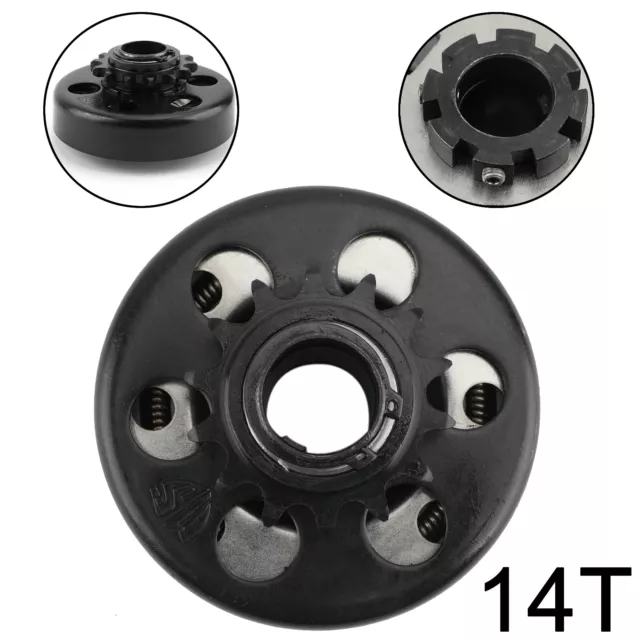 13HP Go Kart Centrifugal Clutch 1inch Bore 14T 14 Tooth For 40 41 420 Chain UK