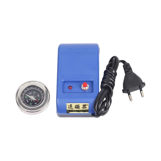 Démagnétiseur électrique Pour Montres - 110V-220V Avec Boussole - Pour Réparer Montres Magnétisées, Outils - Cordon Long, Portable