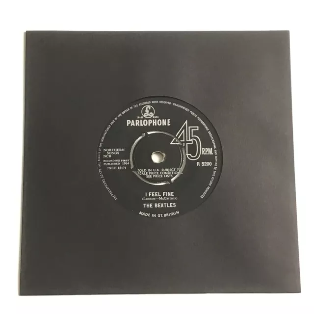 The Beatles - I Feel Fine First Press 7" Vinyl Record - R 5200