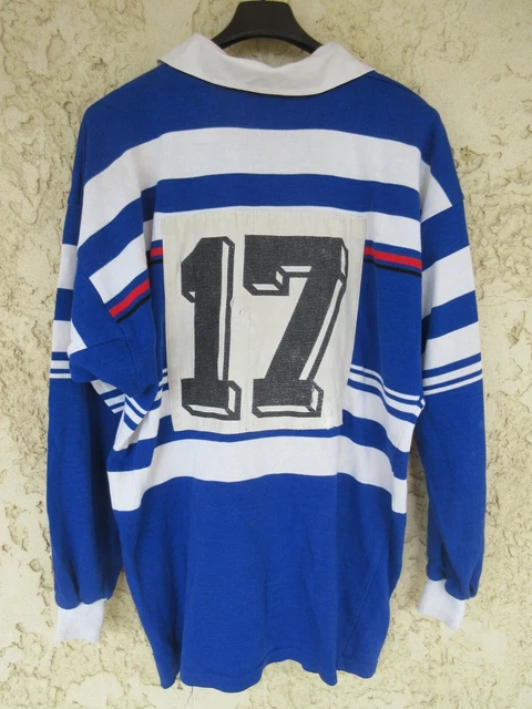 Maillot rugby Cauterets Luz Pyrenees Vacances porté #1 Vintage Jersey