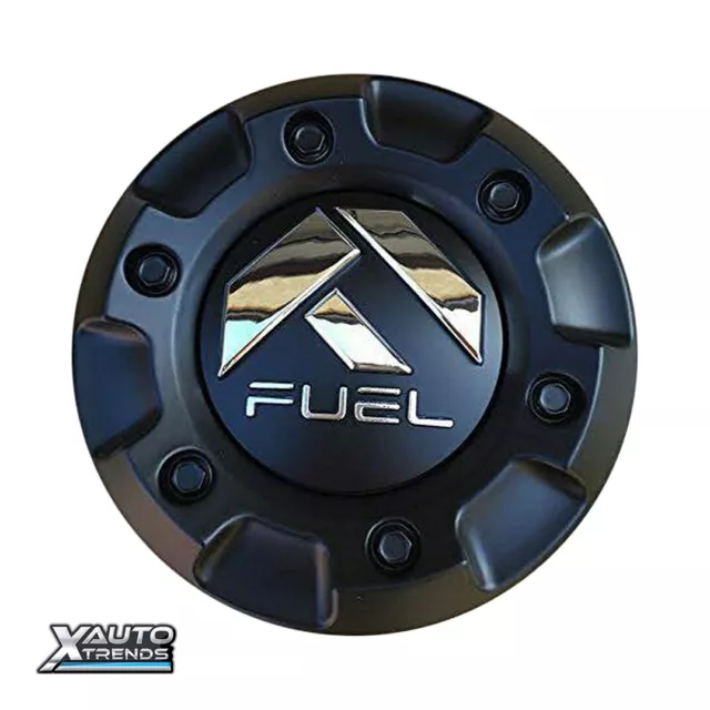 Fuel Off-Road Matte Black Wheel Center Cap 1001-58CEN-B