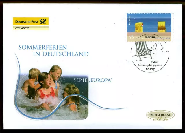 FDC 2933 exklusiv (2012) Ferien in Deutschland (IV) - Sommerferien