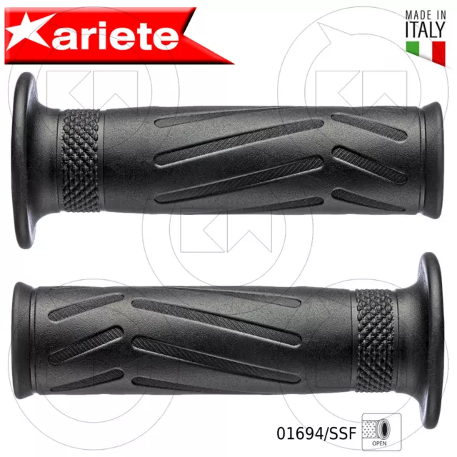 COPPIA MANOPOLE FORATE 120mm NERE SUPER SOFT GRIPS YAMAHA MAJESTY 250 400