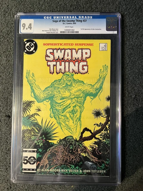 Saga of the Swamp Thing 37 CGC 9.4